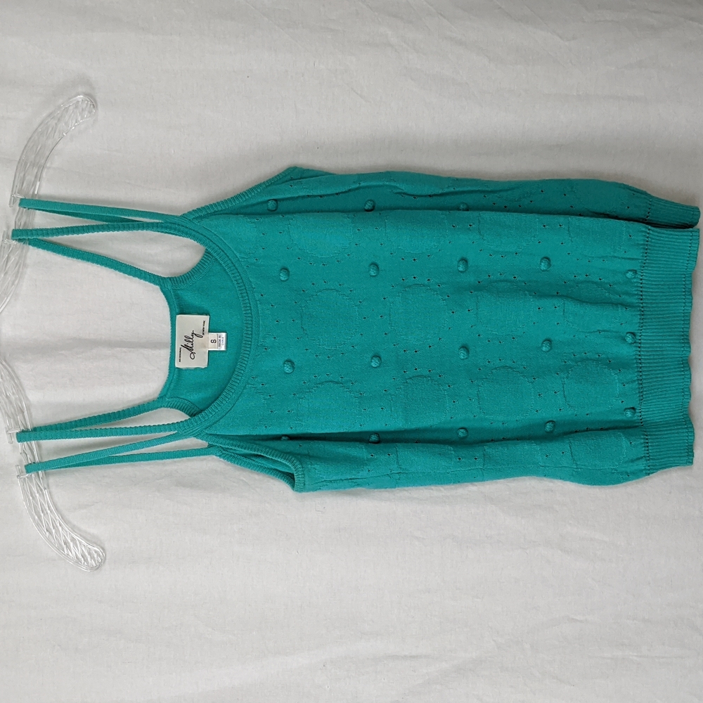 MILLY OF NEW YORK KNIT DOUBLE STRAP COTTON TANK TOP